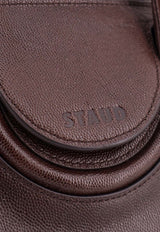 Staud Mini Maude Leather Top Handle Bag Brown H25F4034VRESPR_Brown_35065818
