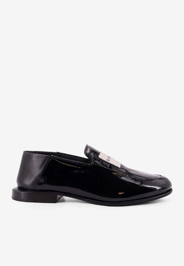 Givenchy Label Patent Leather Loafers Black BE2028E2FS001_Black_29841800