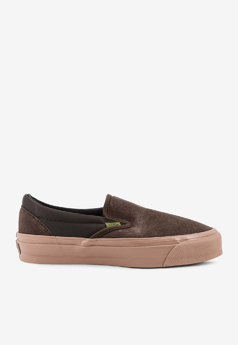 Vans Classic 98 Slip-On Suede Sneakers Brown VN000D9WEMP1BROWN_Coal Brown_29844859