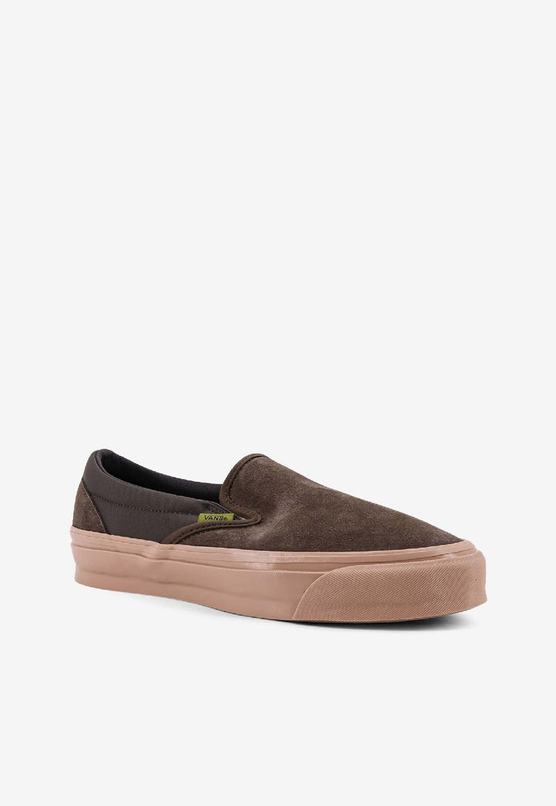 Vans Classic 98 Slip-On Suede Sneakers Brown VN000D9WEMP1BROWN_Coal Brown_29844859