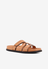 Tory Burch T-Monogram Leather Sandals Camel 168791200_CAMELLO_38331752