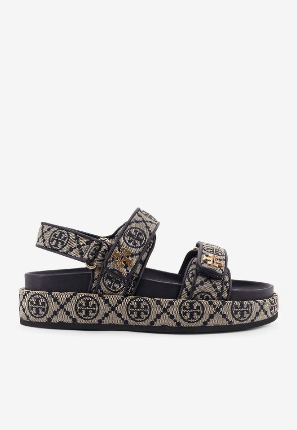 Tory Burch Kira Monogram Jacquard Sandals Navy 155154430_PERFECT NAVY_38331227