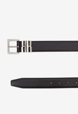 Balenciaga BB Icon Leather Belt Black 8469322ABJH1000_Black_39546559