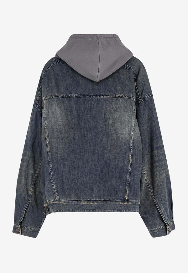 Balenciaga Layered Denim Jacket Blue 849909TTW763394_Blue_39546590