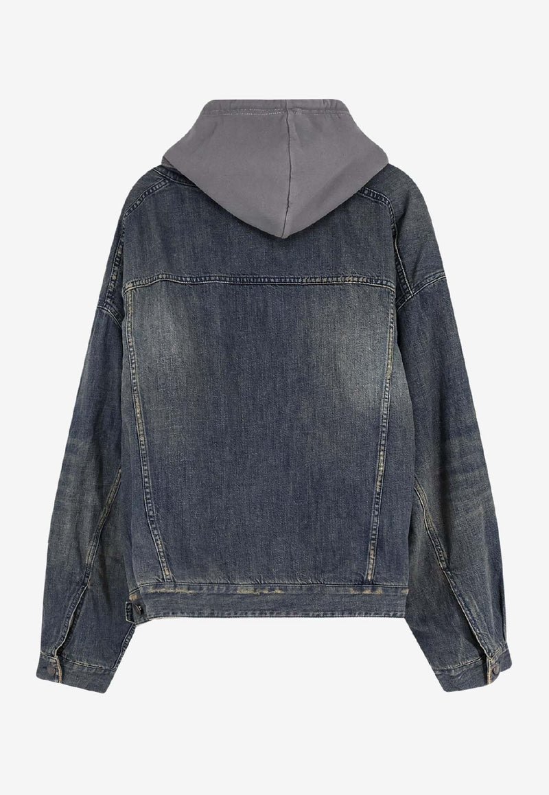 Balenciaga Layered Denim Jacket Blue 849909TTW763394_Blue_39546590