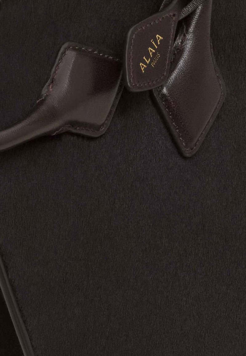 Alaïa Le Teckel Hair Calf Leather Tote Bag  Brown AA1S14042I047719_Chocolat_30005067