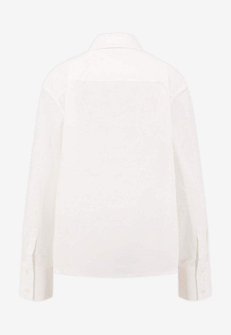A.P.C. Bianca Long-Sleeved Shirt White COEVDF12636AAB_White_38331931