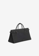 Alaïa Le Teckel Nubuck Leather Tote Bag  Gray AA1S14042CA214840_Grey_30005062