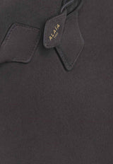 Alaïa Le Teckel Nubuck Leather Tote Bag  Gray AA1S14042CA214840_Grey_30005062