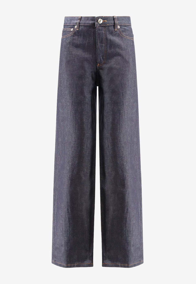 A.P.C. Elisabeth Straight-Leg Jeans Blue COZZIF09181IAI_Blue_38331485