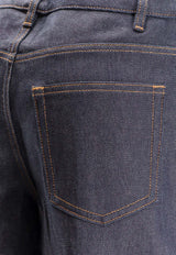 A.P.C. Elisabeth Straight-Leg Jeans Blue COZZIF09181IAI_Blue_38331485