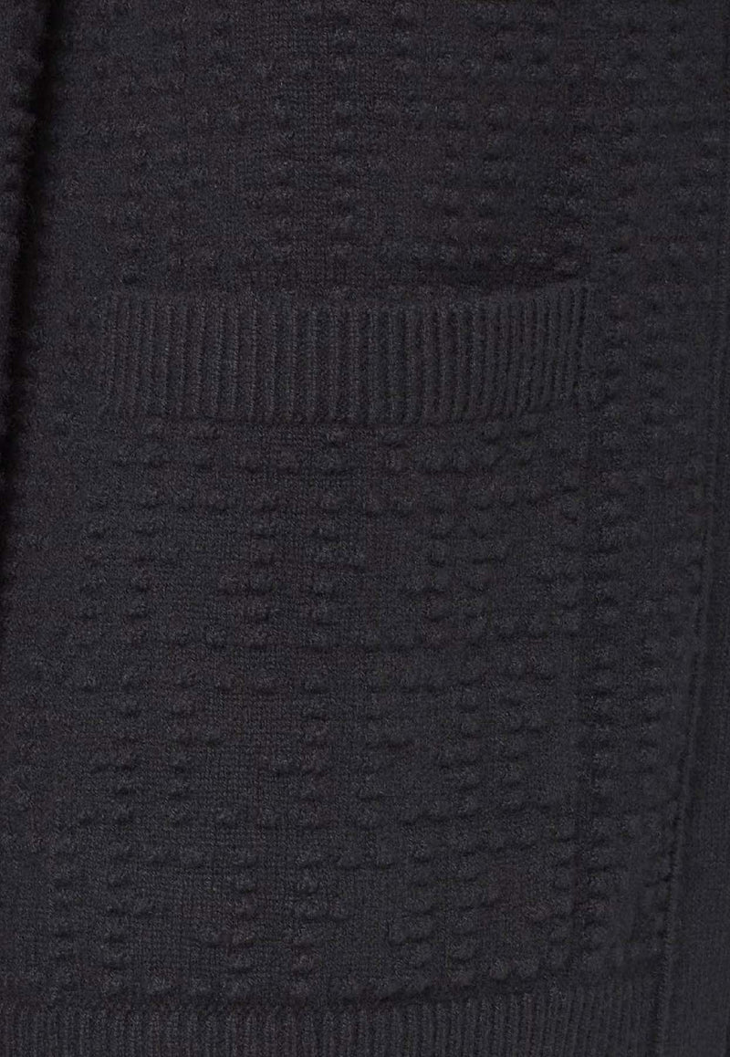 Fendi Wool-Blend Cardigan Black FZE549AYM0F0GME_Black_35307701