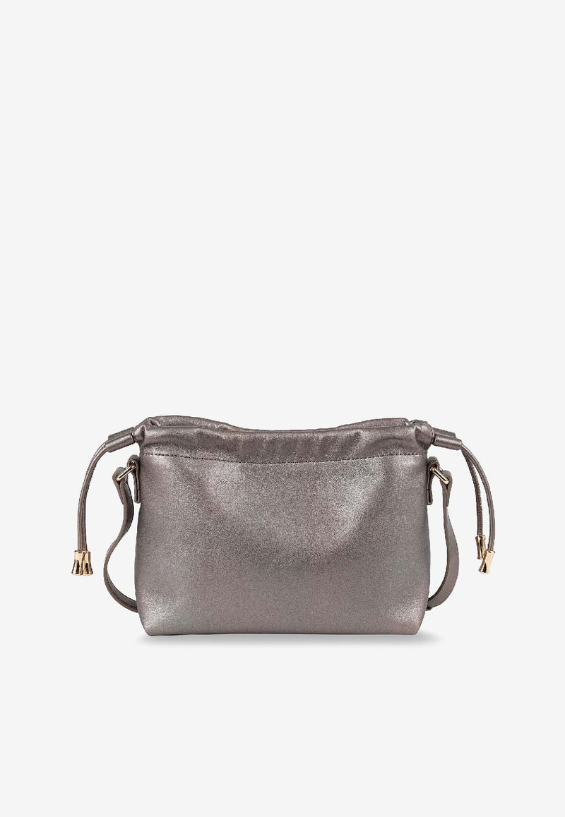 A.P.C. Mini Ninon Metallic Crossbody Bag Silver PUABZF61582RAP_Argentfonce_38331739