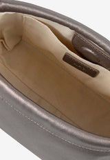 A.P.C. Mini Ninon Metallic Crossbody Bag Silver PUABZF61582RAP_Argentfonce_38331739