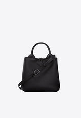 Longchamp Small Le Roseau Crossbody Bag Black 10273HFP/R_LONG-001