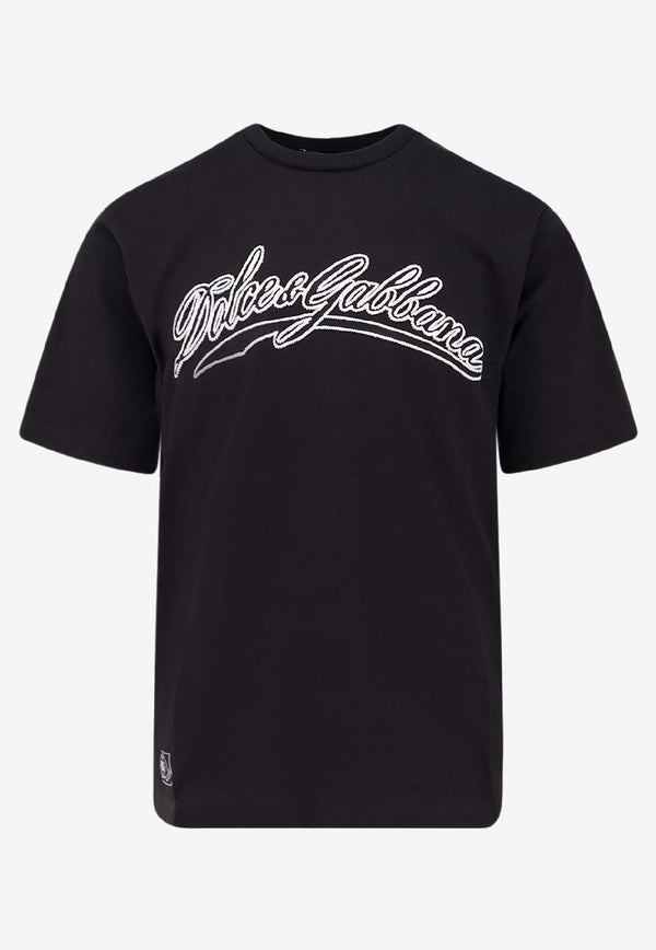 Dolce & Gabbana Embossed Logo T-shirt Black G8PN9ZG7PIXN0000_Black_29840072