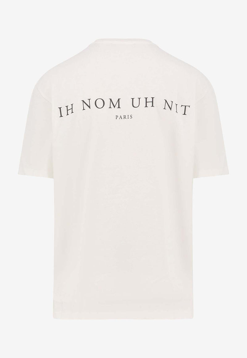 Ih Nom Uh Nit Paisley Print Mask T-shirt White NUW25231081_OFFWHITE_35066061