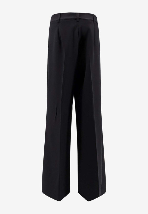 Hugo Boss Tiwi Wide-Leg Pants Black 50545580001_Black_30893702