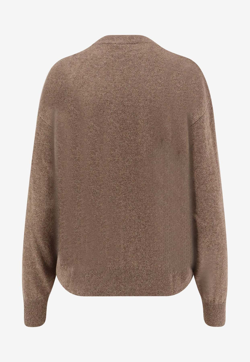 Hugo Boss Essential Cashmere Sweater Brown 50547883247_OPEN BROWN_30893604