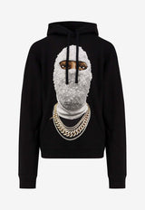 Ih Nom Uh Nit Future Mask Drawstring Hoodie Black NUW25258009_Black_35065954