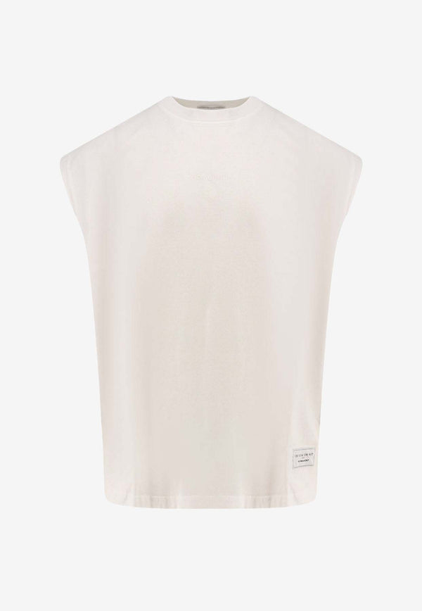Ih Nom Uh Nit Logo Patch Sleeveless T-shirt White NUW25208081_OFFWHITE_35065922