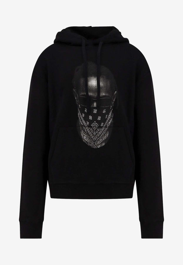 Ih Nom Uh Nit CWY Mask Print Hooded Sweatshirt Black NUW25227009_Black_35065750