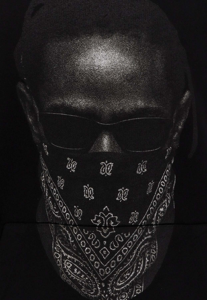 Ih Nom Uh Nit CWY Mask Print Hooded Sweatshirt Black NUW25227009_Black_35065750