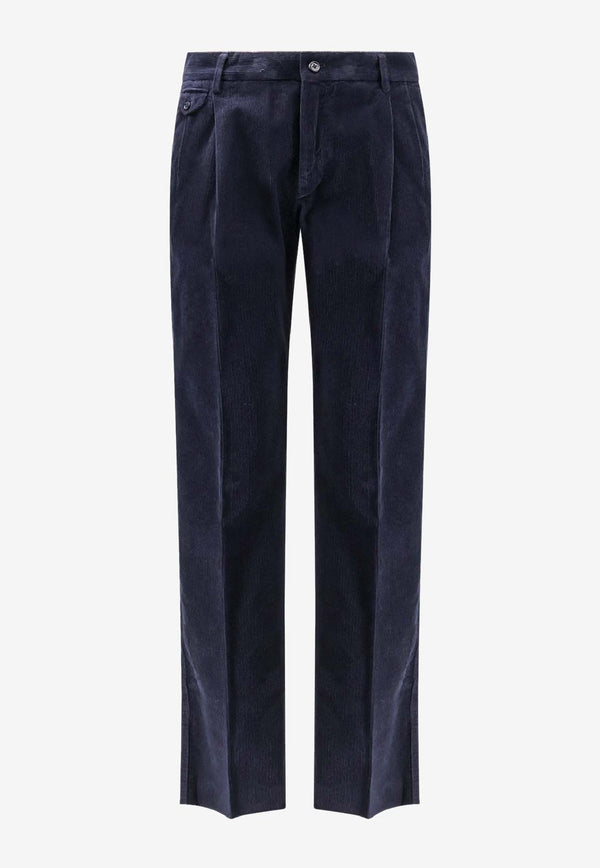 Dolce & Gabbana Straight-Leg Corduroy Pants Blue GY6UETG8NN7B0665_BLU SCURISSIMO 1_29842784