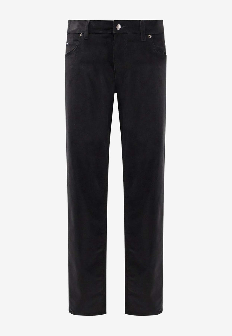 Dolce & Gabbana Straight-Leg Corduroy Pants Black GYJCCTGJ589N0000_Black_29839147