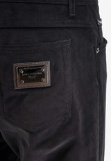 Dolce & Gabbana Straight-Leg Corduroy Pants Black GYJCCTGJ589N0000_Black_29839147