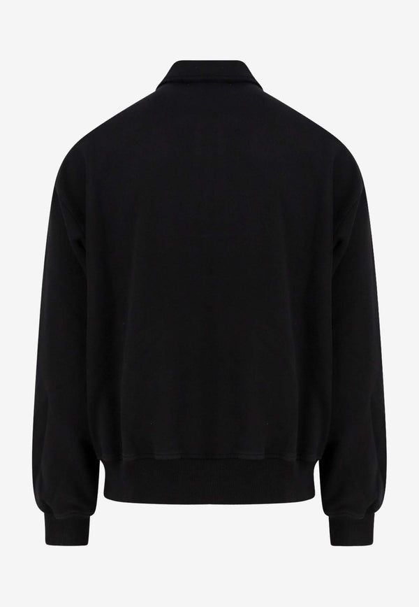 Ih Nom Uh Nit Long-Sleeved Polo T-shirt Black NUW25207009_Black_35066002