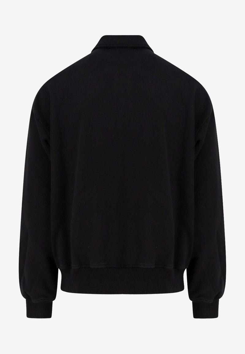 Ih Nom Uh Nit Long-Sleeved Polo T-shirt Black NUW25207009_Black_35066002