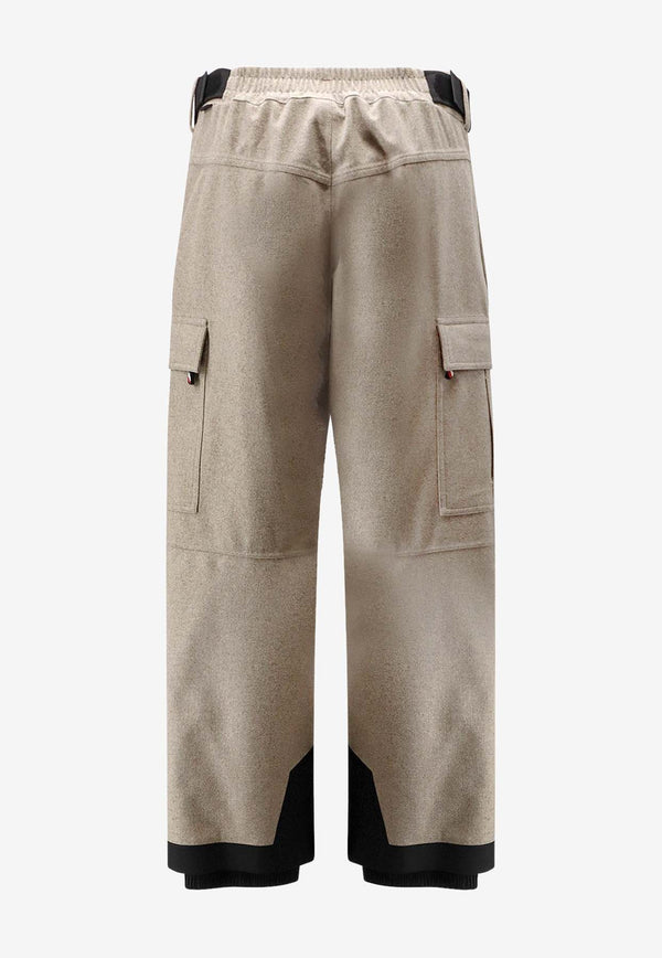 Moncler Grenoble Padded Technical Wool Ski Pants Beige K20972G00008595H6229_Blue_29841074