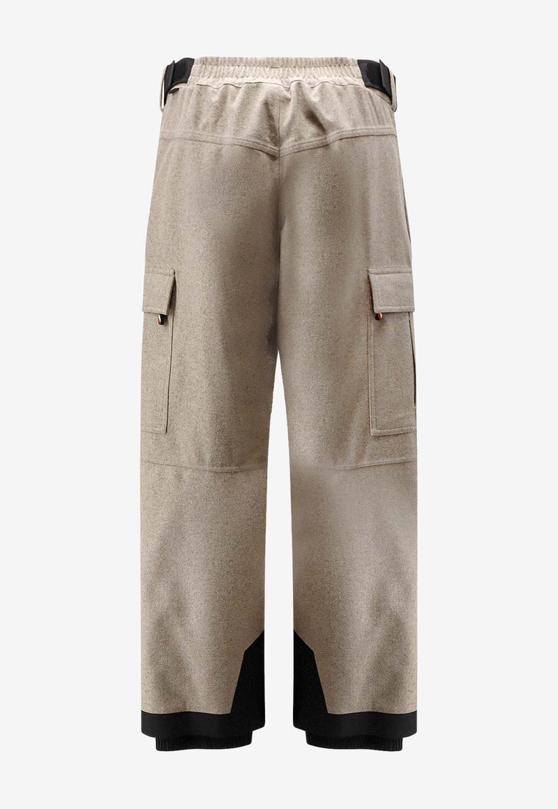 Moncler Grenoble Padded Technical Wool Ski Pants Beige K20972G00008595H6229_Blue_29841074