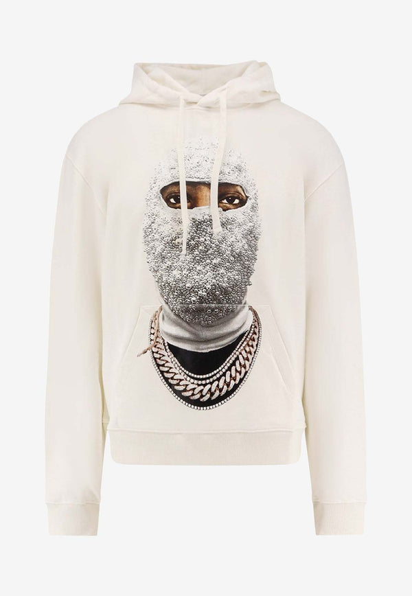 Ih Nom Uh Nit Future Mask Drawstring Hoodie White NUW25258081_OFFWHITE_35065941