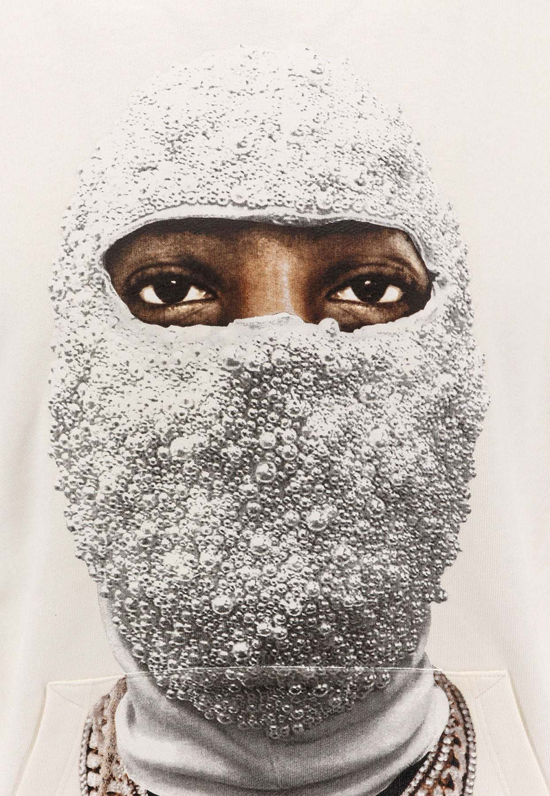 Ih Nom Uh Nit Future Mask Drawstring Hoodie White NUW25258081_OFFWHITE_35065941