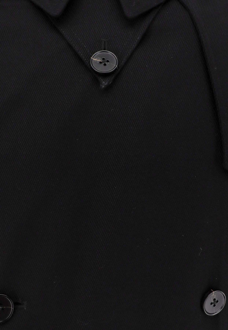 Paltò Luca Double-Breasted Buttoned Coat Black B51PXLUCADSUNER_Black_35065772