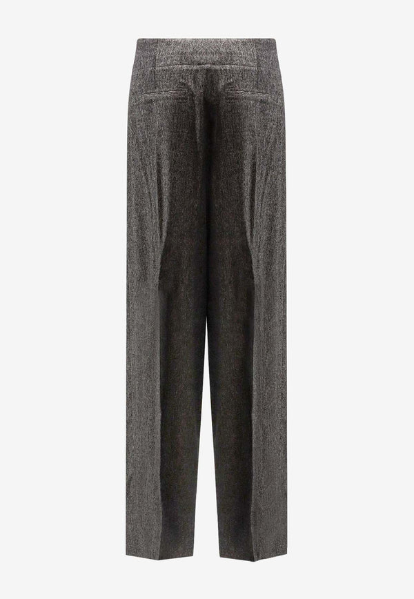 Hugo Boss Telda Wool-Blend Pants Gray 50548212022_Grey_30893674