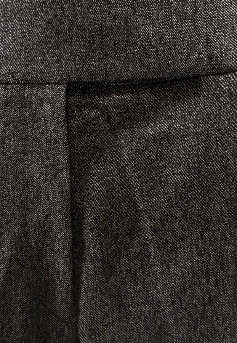Hugo Boss Telda Wool-Blend Pants Gray 50548212022_Grey_30893674