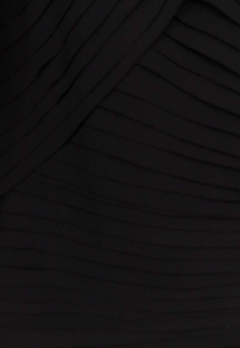 Hugo Boss Dellana Pleated Jumpsuit Black 50549630001_Black_30893748