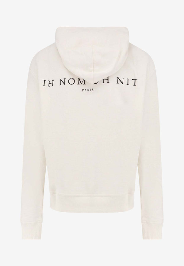 Ih Nom Uh Nit Paisley Print Mask Hooded Sweatshirt White NUW25233081_OFFWHITE_35065920
