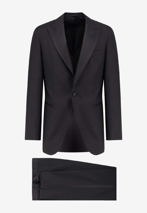 Hugo Boss Harvers Wool and Silk Tuxedo Black 50549651001_Black_30893734