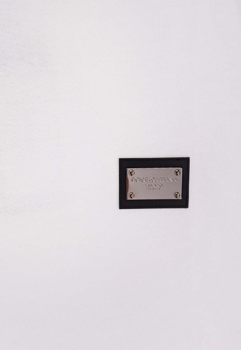 Dolce & Gabbana Logo Plaque T-shirt White G8PT1TG7F2IW0800_White_40019819