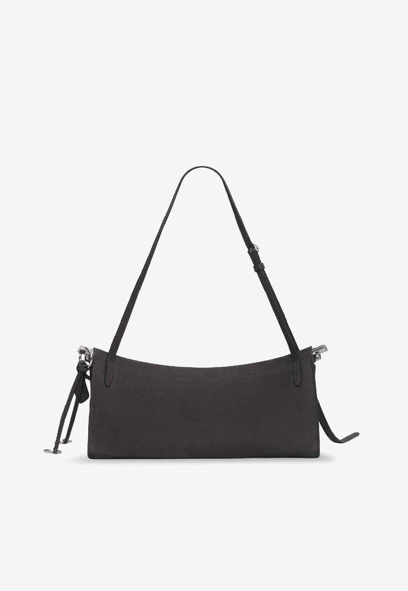 Alaïa Medium Le Click East West Shoulder Bag Gray AA1S01430CA214840_Grey_40005469