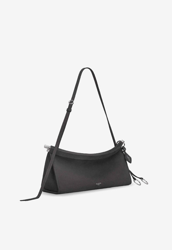 Alaïa Medium Le Click East West Shoulder Bag Gray AA1S01430CA214840_Grey_40005469