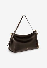 Alaïa Large Le Click East West Shoulder Bag Brown AA1S01441CA332730_MARRON FONCE_40005470