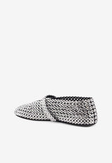 Alaïa Glass Eyelets Ballet Flats Transparent AA3A042CK282098_TRANSPARENT_40005472