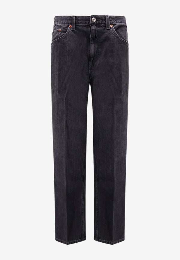 Re/done Ollie Straight-Leg Jeans Black 16903WOLLIJNFADED OUT_Grey_35066045