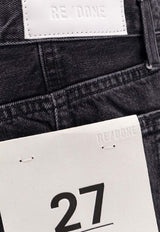 Re/done Ollie Straight-Leg Jeans Black 16903WOLLIJNFADED OUT_Grey_35066045