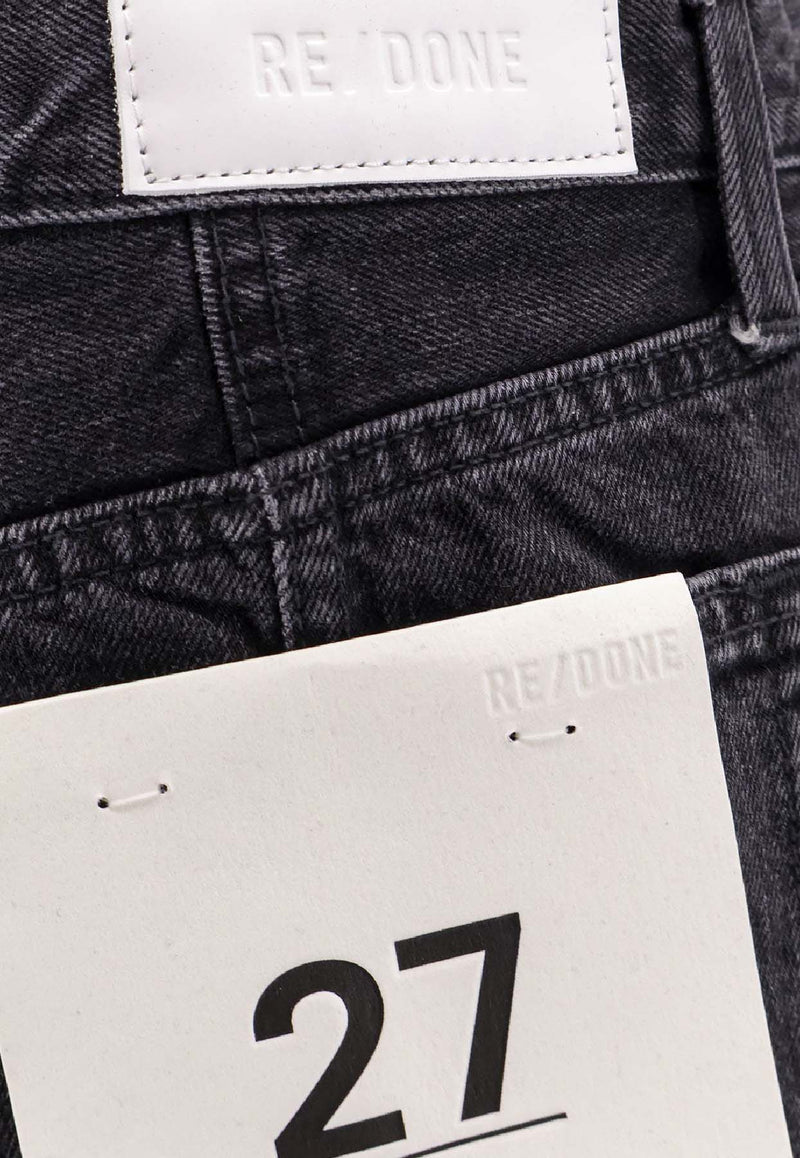 Re/done Ollie Straight-Leg Jeans Black 16903WOLLIJNFADED OUT_Grey_35066045